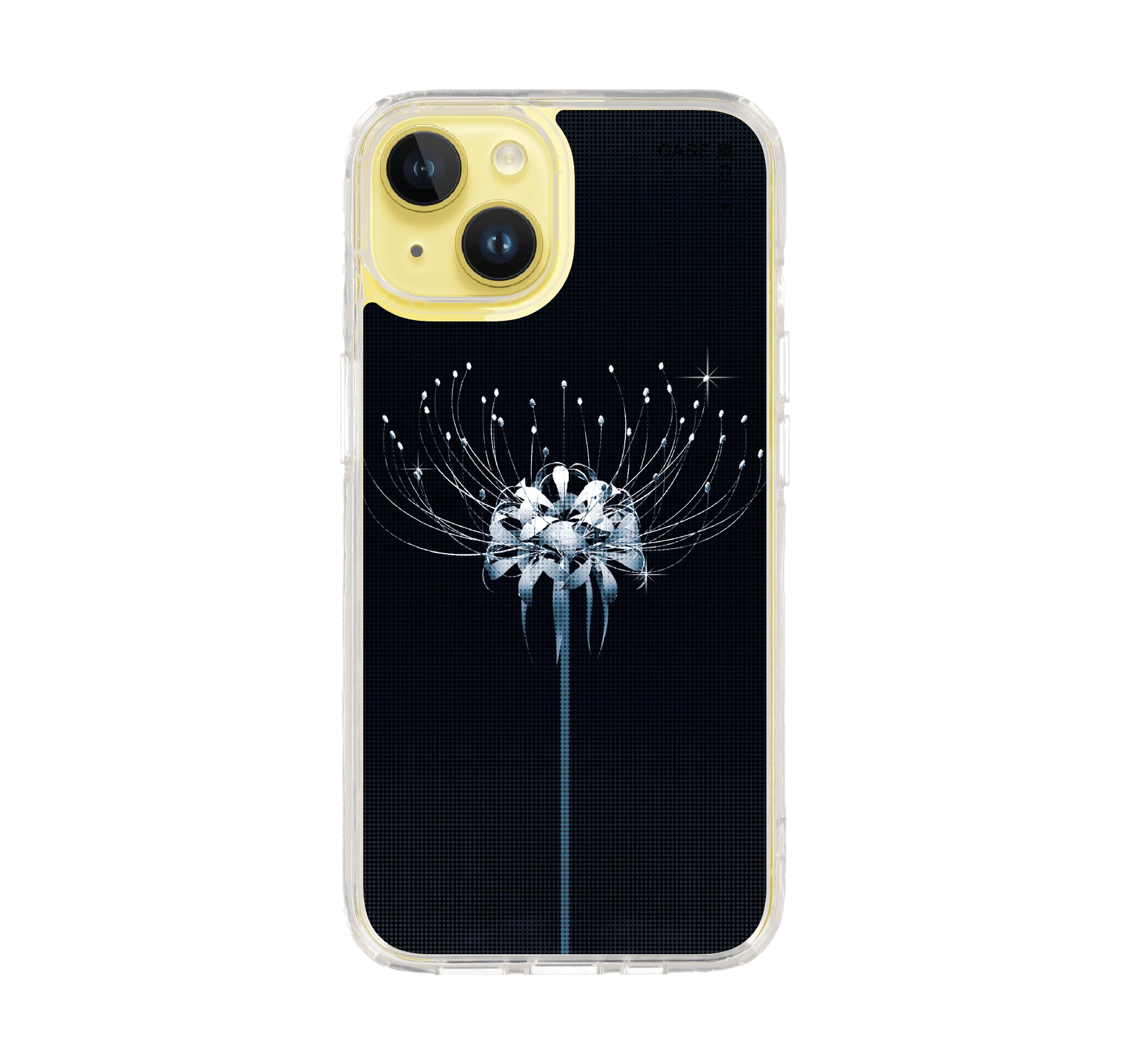 halftone lily flower